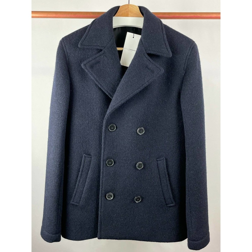 NWT Billtornade Paris Navy Knit Fabric Peacoat Small